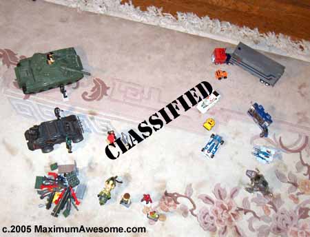 Satellite intel photo obtained from the GI Joe Satellite. I think that came out around Series 7, right after the GI Joe Space Shuttle.