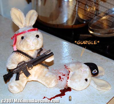 the sugar bunny menace bloody rabbits