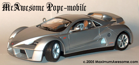 McAwesome Popemobile
