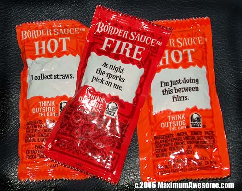 taco bell hot sauce fire salsa