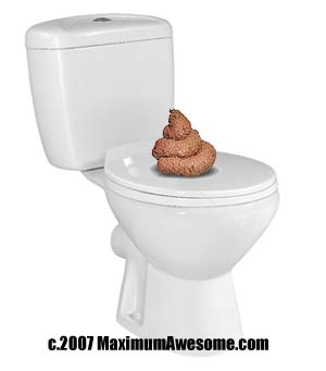 toilet art poo