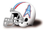 Houston Oilers helmet