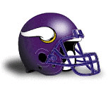 Minnesota Vikings helmet