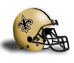 New Orleans Saints helmet