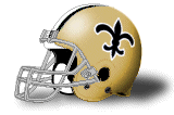 New Orleans Saints helmet