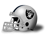 Oakland Raiders helmet