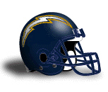 San Diego Chargers helmet