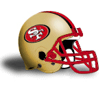 San Francisco 49ers helmet