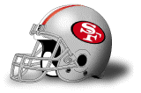 San Francisco 49ers helmet