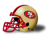 San Francisco 49ers helmet