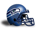 Seattle Seahawks helmet