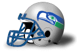 Seattle Seahawks helmet