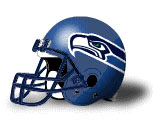 Seattle Seahawks helmet