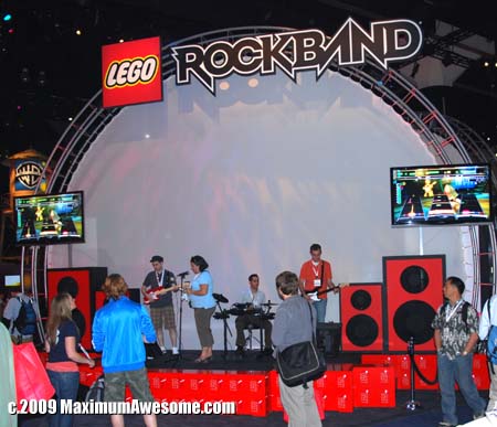 Rock out with your blocks out. How is it possible that Lego Rock Band did not include "Pieces of You" and "Another Brick in the Wall" on the playlist?