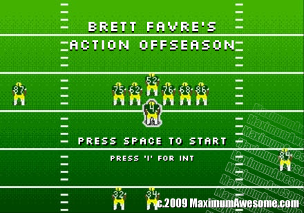 Brett Favre's Action Offseaon