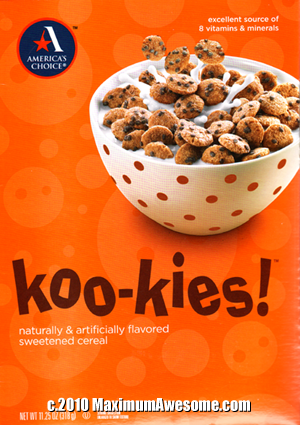 Kookies generic no frills Cookie Crisp cereal